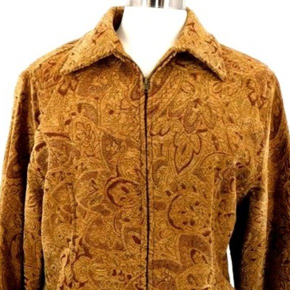Vintage Flashback BOHO Tapestry Full-Zip Jacket - Picture 4 of 9